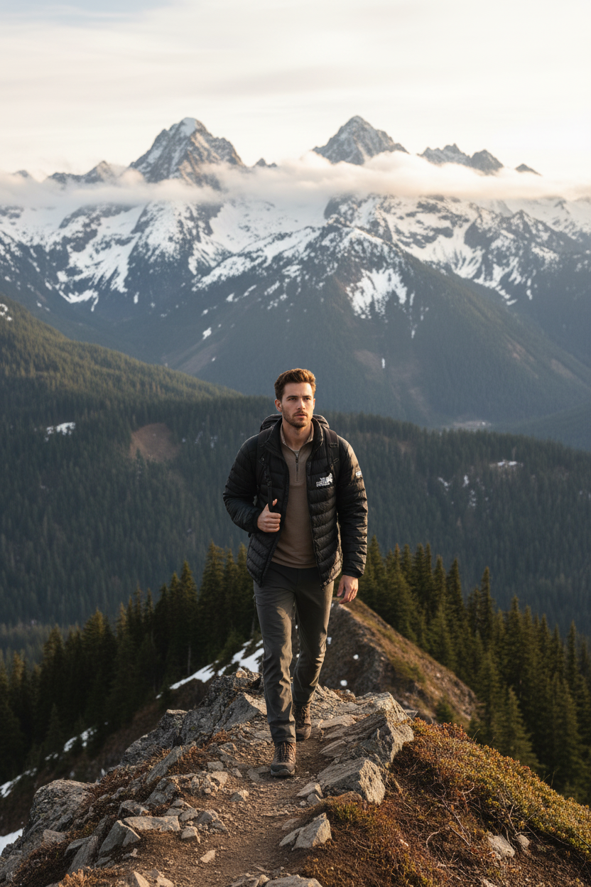 The Ferox Force Puffer Down Jacket